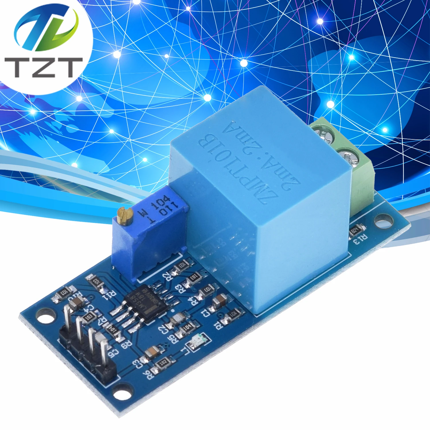 Active Single Phase Voltage Transformer Module AC Output Voltage Sensor for Arduino Mega ZMPT101B 2mA
Active Single Phase Voltage Transformer Module AC Output Voltage Sensor for Arduino Mega ZMPT101B 2mA