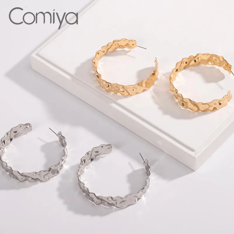 Comiya Fashion Stud Earrings For Women Aros Brincos Gold Color Zinc Alloy Fashion Big Circle Femme Jewelry Mujer Wedding Earring
Comiya Fashion Stud Earrings For Women Aros Brincos Gold Color Zinc Alloy Fashion Big Circle Femme Jewelry Mujer Wedding Earring