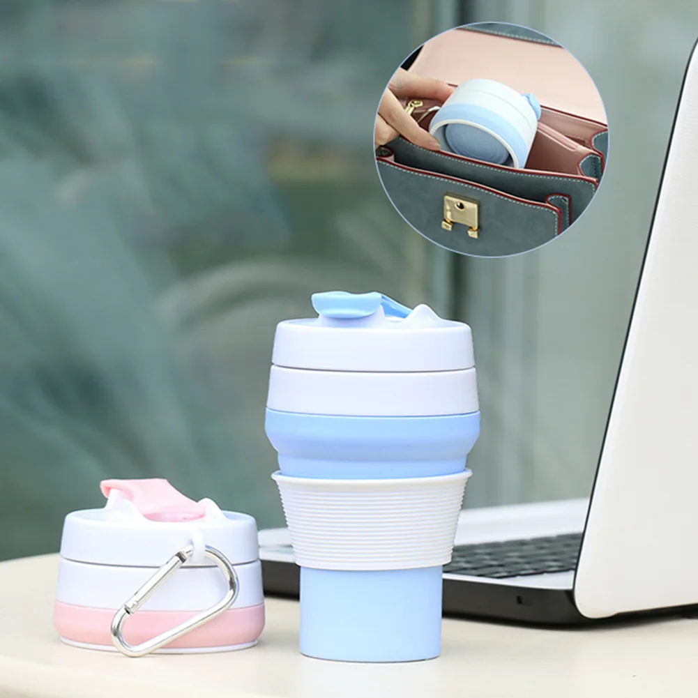 350ml Water Cup Multi-function Portability Outdoor Travel Compression Telescopic Cup Silicone Folding Coffee Container
350ml Water Cup Multi-function Portability Outdoor Travel Compression Telescopic Cup Silicone Folding Coffee Container
