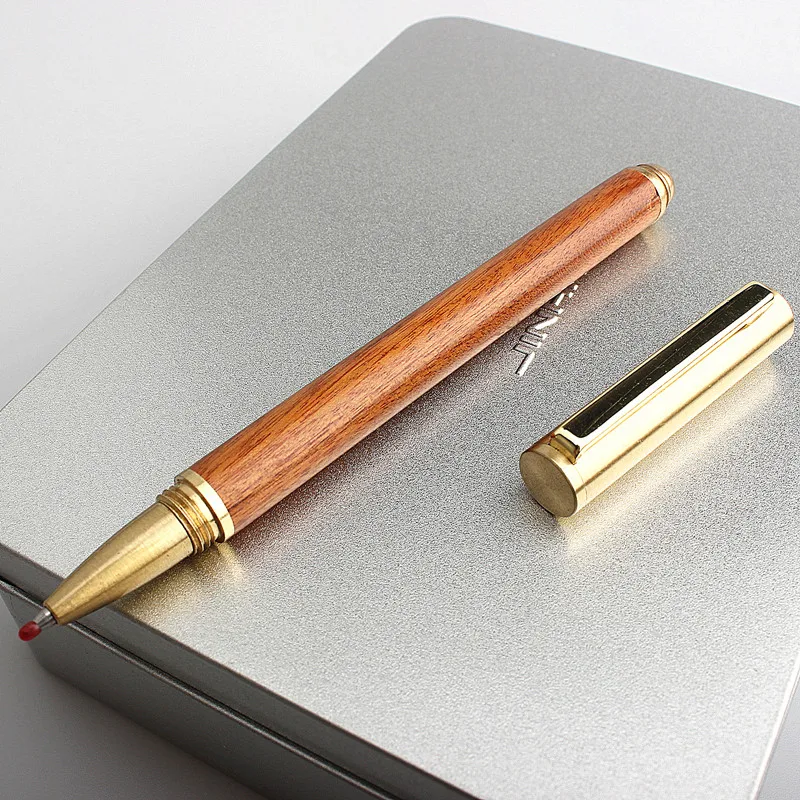 Wood Ballpoint Pens Rollerball Pen Rose Gold for Writing Promotional Gifts Ball Point | Канцтовары для офиса и дома