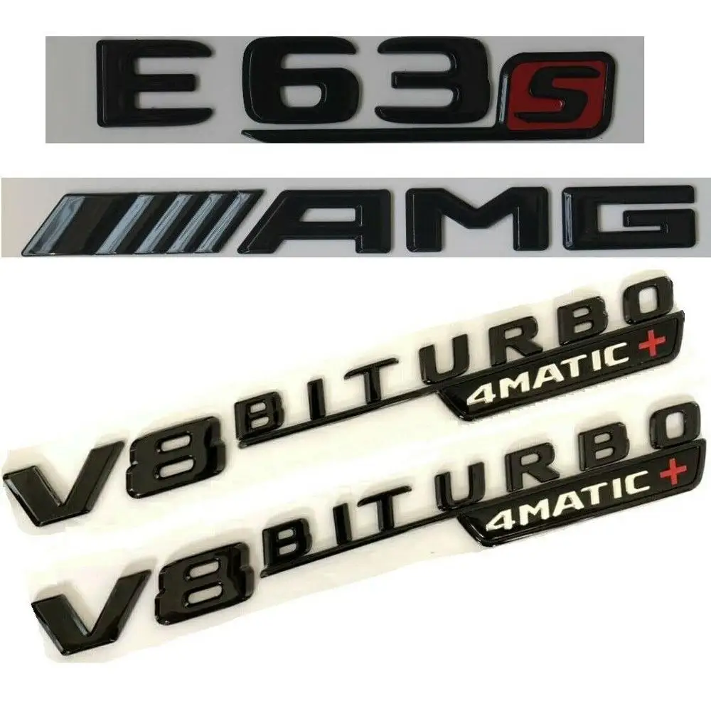 Gloss Black for E63s AMG V8 BITURBO 4MATIC+ Badges Emblems for Mercedes Benz W213
Gloss Black for E63s AMG V8 BITURBO 4MATIC+ Badges Emblems for Mercedes Benz W213