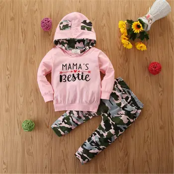 Casual 2PCS Toddler Baby Girl Outfits Clothes Camo Hooded Tops Long Pants Tracksuit
Casual 2PCS Toddler Baby Girl Outfits Clothes Camo Hooded Tops Long Pants Tracksuit