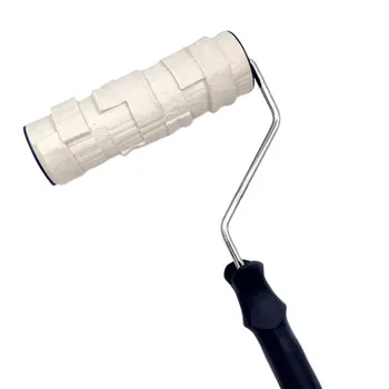 8 inch art paint coating tool diatom mud texture thick slurry paint texture embossed rubber roller mould
8 inch art paint coating tool diatom mud texture thick slurry paint texture embossed rubber roller mould