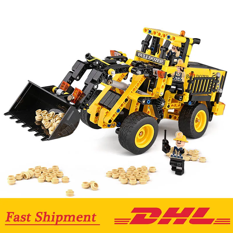 Technic series City Front-End Loader Building Blocks Bricks Compatible with Legoings 42030 Wheel Loader Toys for Boy
Technic series City Front-End Loader Building Blocks Bricks Compatible with Legoings 42030 Wheel Loader Toys for Boy