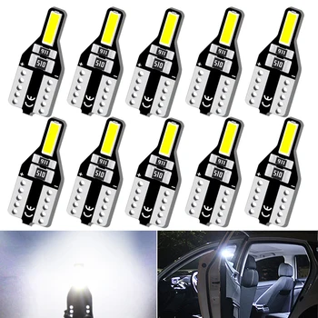 10x T10 W5W LED Canbus Bulb Car Interior Dome Light Reading Map Light For VW Golf 4 5 6 7 Passat B5 B6 B7 Jetta MK4 MK5 MK6 12V
10x T10 W5W LED Canbus Bulb Car Interior Dome Light Reading Map Light For VW Golf 4 5 6 7 Passat B5 B6 B7 Jetta MK4 MK5 MK6 12V