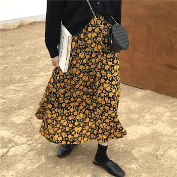 Alien Kitty New Women Loose Florals 2020 Spring Elastic-Waist Ginkgo Flowers High Waist Chic Hot Sale High Quality Simple Skirts
Alien Kitty New Women Loose Florals 2020 Spring Elastic-Waist Ginkgo Flowers High Waist Chic Hot Sale High Quality Simple Skirts