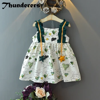 Thunderers Summer Fashion Kids Princess For Girl Sleeveless Printed Girl Party Dress 2019 Cute Toddler Baby Clothes Summer Wear
Thunderers Summer Fashion Kids Princess For Girl Sleeveless Printed Girl Party Dress 2019 Cute Toddler Baby Clothes Summer Wear