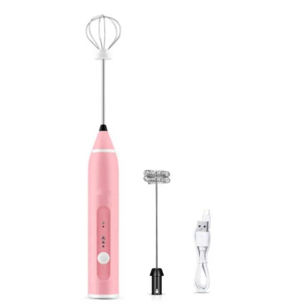 Rechargeable electric whisk Adjustable speed of third gear Automatic eggbeater whipping cream whipping device
Rechargeable electric whisk Adjustable speed of third gear Automatic eggbeater whipping cream whipping device
