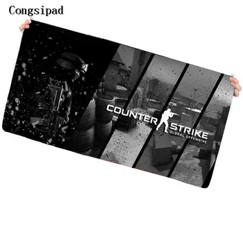 black cs go game large mouse pad high quality anti-slip precision locking laptop keyboard pad for dota 2 gaming mat
black cs go game large mouse pad high quality anti-slip precision locking laptop keyboard pad for dota 2 gaming mat