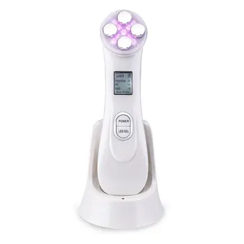 Facial Mesotherapy Ultrasound Machine Electroporation Rf Radio Frequency Face Lifting Massager Microcurrent Facial Beauty Device
