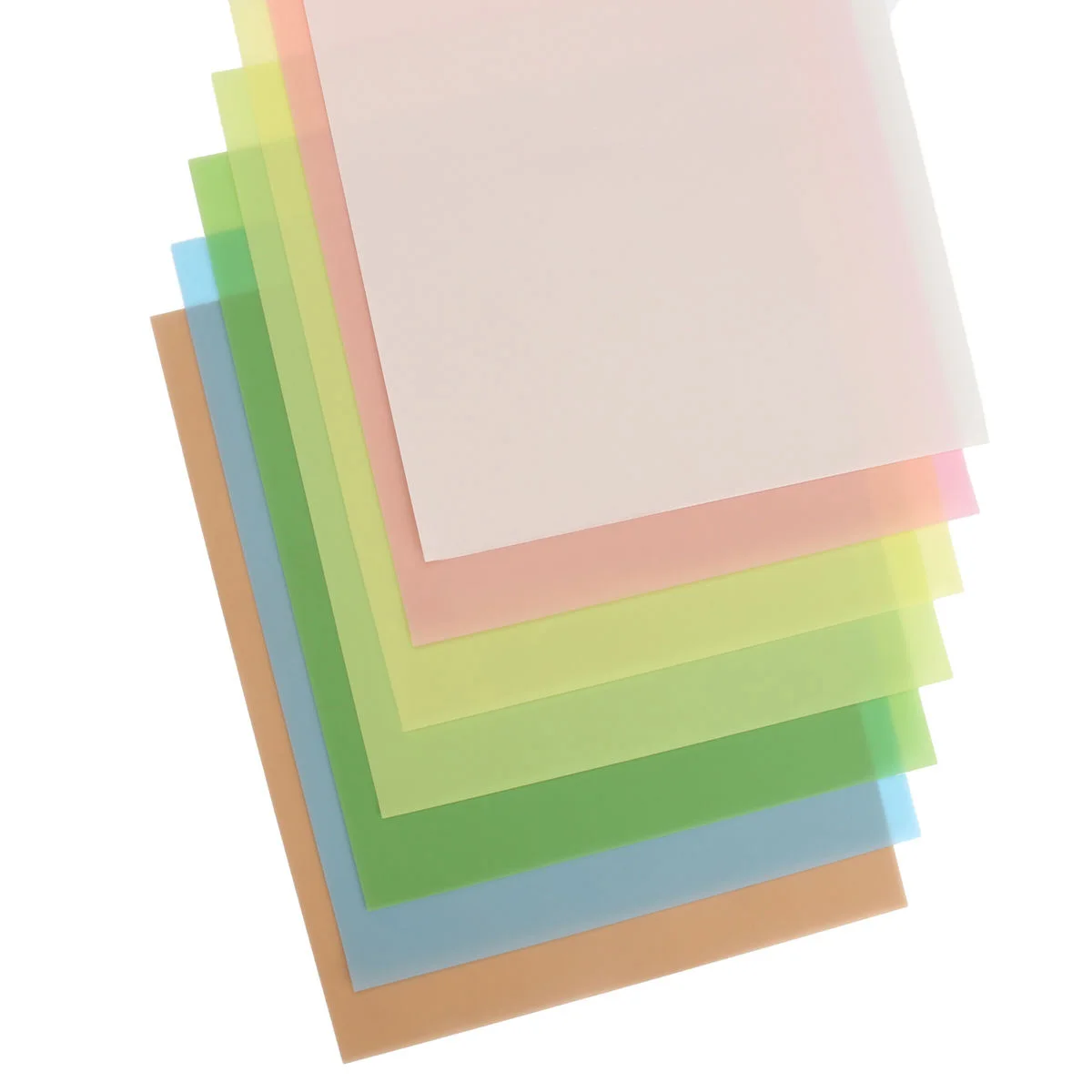 7Pcs/Set rodage film feuilles assortiment précision pour polir papier de verre 1 L7Q4 