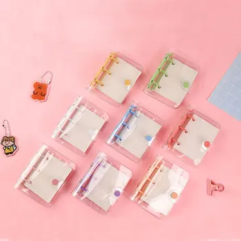 3 Hole Mini Transparent Loose Leaf Binder Notebook Inner Core Cover Note Book Bullet Journal Planner Office Stationery Supplies
3 Hole Mini Transparent Loose Leaf Binder Notebook Inner Core Cover Note Book Bullet Journal Planner Office Stationery Supplies