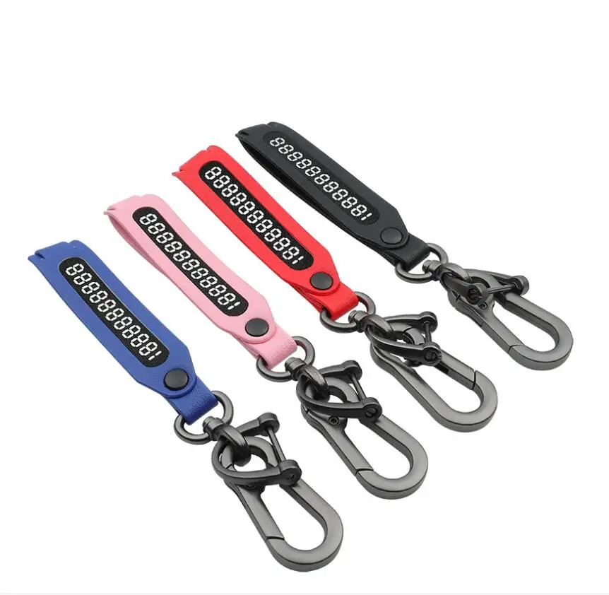 Anti-lost Phone Number Plate Car Keychain Pendant Auto Vehicle Phone Number Card Keyring Key Chain Car Interior Dropshipping
Anti-lost Phone Number Plate Car Keychain Pendant Auto Vehicle Phone Number Card Keyring Key Chain Car Interior Dropshipping