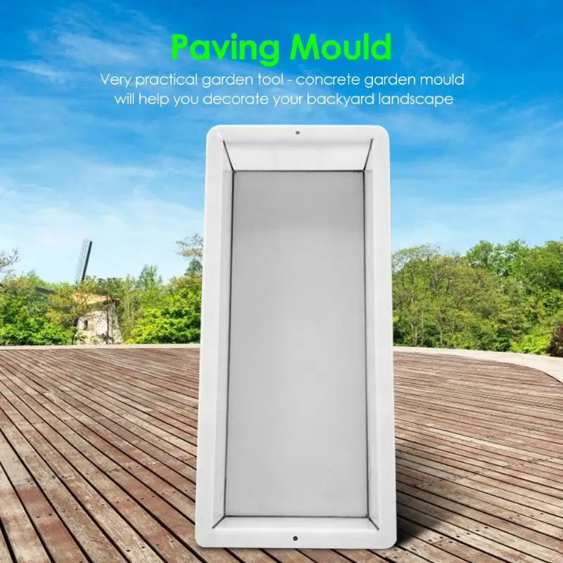 Garden Path Paving Moulds Reusable DIY Concrete Rectangle-shaped Stone Mold Courtyard Park Road Pavement Mold
Garden Path Paving Moulds Reusable DIY Concrete Rectangle-shaped Stone Mold Courtyard Park Road Pavement Mold