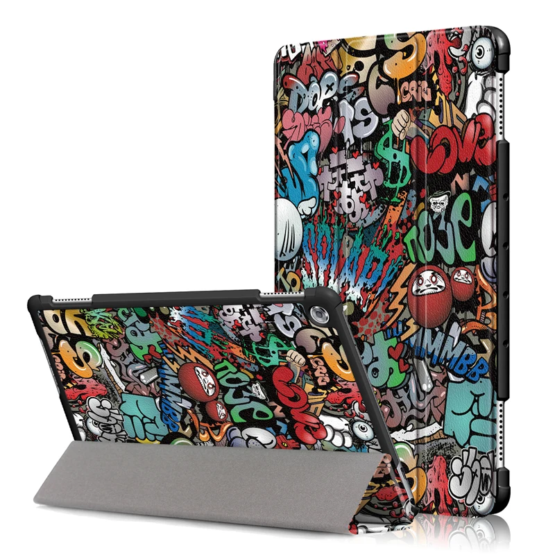 Colorful printed case For Huawei MediaPad M5 Lite 10 BAH2-W19/L09/W09 10.1 inch Folding Stand Smart PU leather Cover
Colorful printed case For Huawei MediaPad M5 Lite 10 BAH2-W19/L09/W09 10.1 inch Folding Stand Smart PU leather Cover