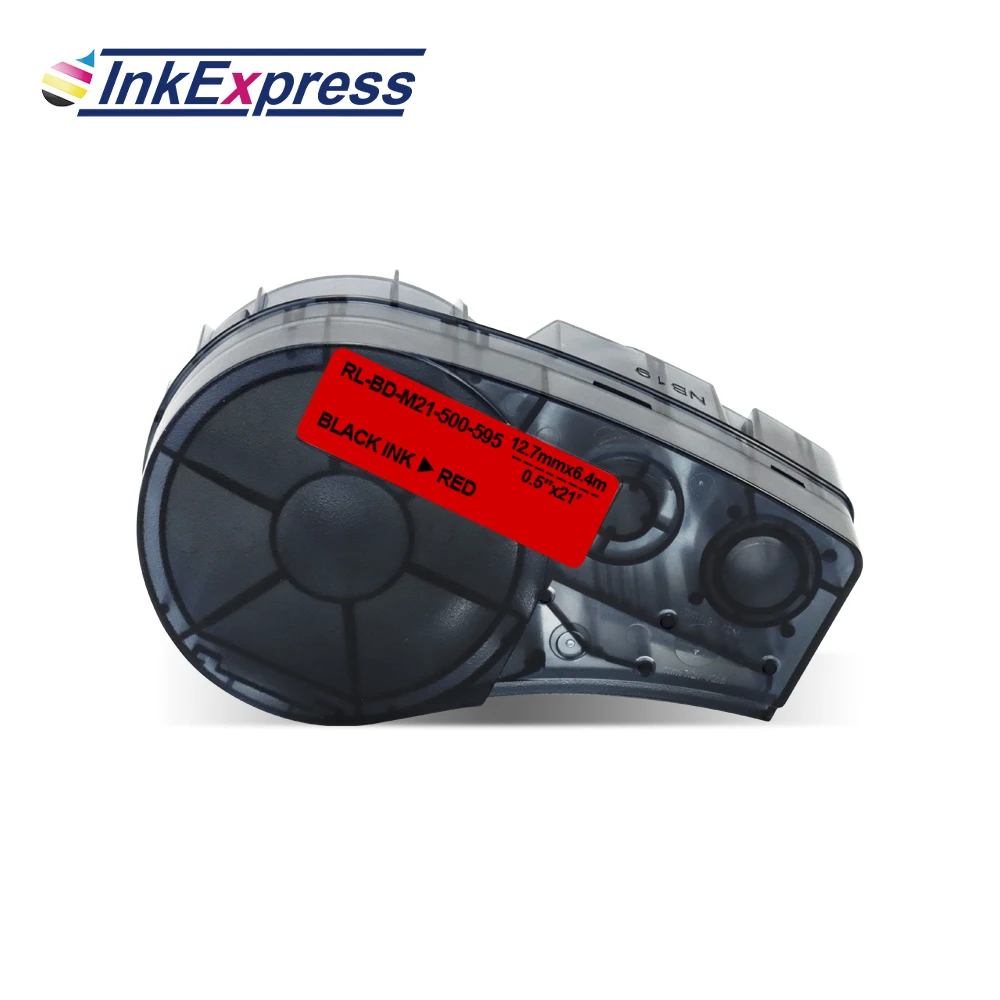 InkExpress Vinyl Label Tape M21-500-595-RD Adhesion Labels 12.7mm*6.4m Label Maker Compatible For Brady BMP21-PLUS Label Printer
InkExpress Vinyl Label Tape M21-500-595-RD Adhesion Labels 12.7mm*6.4m Label Maker Compatible For Brady BMP21-PLUS Label Printer