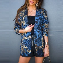 Spring Elegant Slim Turn-down Collar Printed Suit Coat Fashion Casual Long Sleeves Cardigan Office Lady Autumn Streetwear Jacket
Spring Elegant Slim Turn-down Collar Printed Suit Coat Fashion Casual Long Sleeves Cardigan Office Lady Autumn Streetwear Jacket