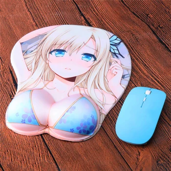 Large Cartoon 3D Sexy Girl Mousepad Soft Chest Anime Wrist Rest Mouse pad Gamer Kawaii Otaku Silicone Computer Laptop Desk Pad
Large Cartoon 3D Sexy Girl Mousepad Soft Chest Anime Wrist Rest Mouse pad Gamer Kawaii Otaku Silicone Computer Laptop Desk Pad