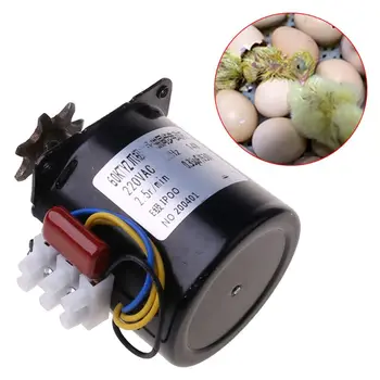 220V AC Eggs Turner Motor Incubator Engine Reversible Geared Components 2.5r/min
220V AC Eggs Turner Motor Incubator Engine Reversible Geared Components 2.5r/min