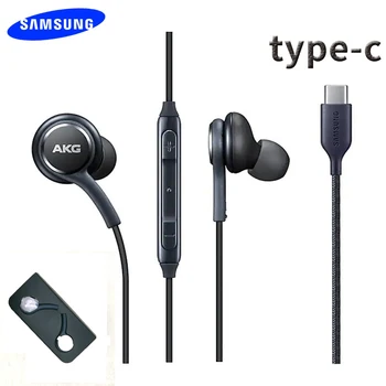 Original Samsung Type C Earphones 24Bit HD DAC USB-C Jack Headset Earpiece Mic Volume Control For Galaxy A8S Note 10 Ipad Pro
Original Samsung Type C Earphones 24Bit HD DAC USB-C Jack Headset Earpiece Mic Volume Control For Galaxy A8S Note 10 Ipad Pro