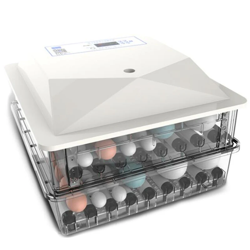 EU Plug,56 Eggs Automatic Egg Incubator LCD Digital Farm Incubator for Farm Chicken Brood Broiler Egg Incubator
EU Plug,56 Eggs Automatic Egg Incubator LCD Digital Farm Incubator for Farm Chicken Brood Broiler Egg Incubator