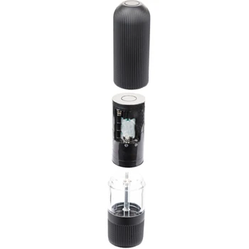 Automatic One-Handed Pepper Grinder Electric Coffee Grinder Pepper Grinder Electric Pepper Grinder Spice Grinder 2Pcs
Automatic One-Handed Pepper Grinder Electric Coffee Grinder Pepper Grinder Electric Pepper Grinder Spice Grinder 2Pcs