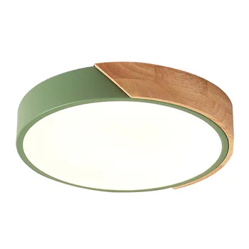 Nordic Round LED Ceiling Light Wood Macaron Ceiling Light for Bedroom Dining Room JS22
Nordic Round LED Ceiling Light Wood Macaron Ceiling Light for Bedroom Dining Room JS22