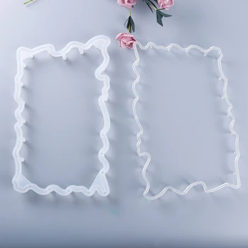 DIY Tray Holder Casting Silicone Mould Crafts Fruit Plate Bracket Making Tool Crystal Epoxy Resin Mold
DIY Tray Holder Casting Silicone Mould Crafts Fruit Plate Bracket Making Tool Crystal Epoxy Resin Mold