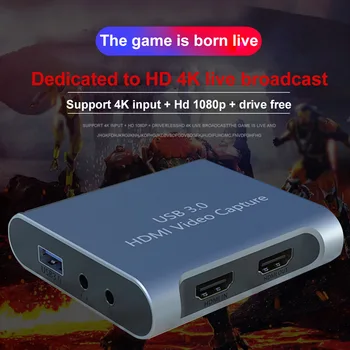 4K 1080P Video Record Card CPU Portable Online Teaching Mobile Phone Home For Game Live Streaming Drive Free HDMI USB 3.0
4K 1080P Video Record Card CPU Portable Online Teaching Mobile Phone Home For Game Live Streaming Drive Free HDMI USB 3.0