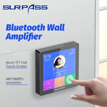 Smart Home RS485 System Wireless Mini Bluetooth Wall-mounted Power Amplifier Stereo Subwoofer Audio Control Receiver with TF USB
Smart Home RS485 System Wireless Mini Bluetooth Wall-mounted Power Amplifier Stereo Subwoofer Audio Control Receiver with TF USB