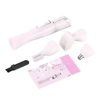 4 in 1 Multifunctional Portable Mini Host with Eyebrow Shaver + Rotating Shaver + Shaving Cutter + Nose Trimmer Head
4 in 1 Multifunctional Portable Mini Host with Eyebrow Shaver + Rotating Shaver + Shaving Cutter + Nose Trimmer Head