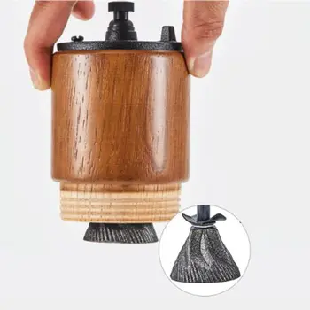 Manual Coffee Bean Grinder Wooden Mill Cast Iron Burr Large Capacity Adjustable Q6PE
Manual Coffee Bean Grinder Wooden Mill Cast Iron Burr Large Capacity Adjustable Q6PE