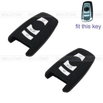 2pcs 3 Button Silicone Car Remote Key Fob Silica Gel Holder Case Cover for BMW Series Black
2pcs 3 Button Silicone Car Remote Key Fob Silica Gel Holder Case Cover for BMW Series Black