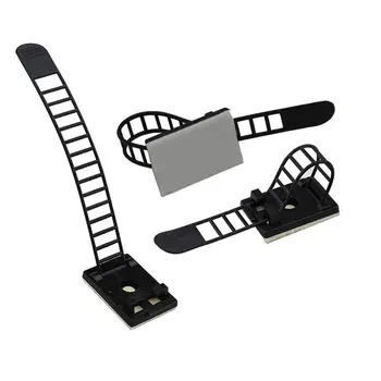 New Adjustable Cable Holder Set Management, Cable Clips of Cable Fixing Wire Holder with Adhesive Secured Backing
New Adjustable Cable Holder Set Management, Cable Clips of Cable Fixing Wire Holder with Adhesive Secured Backing
