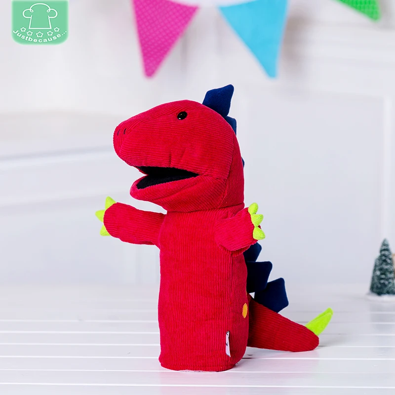 Triceratops Tyrannosaurus Rex plush hand puppet doll cloth mouth newborn interactive toys appease active
Triceratops Tyrannosaurus Rex plush hand puppet doll cloth mouth newborn interactive toys appease active