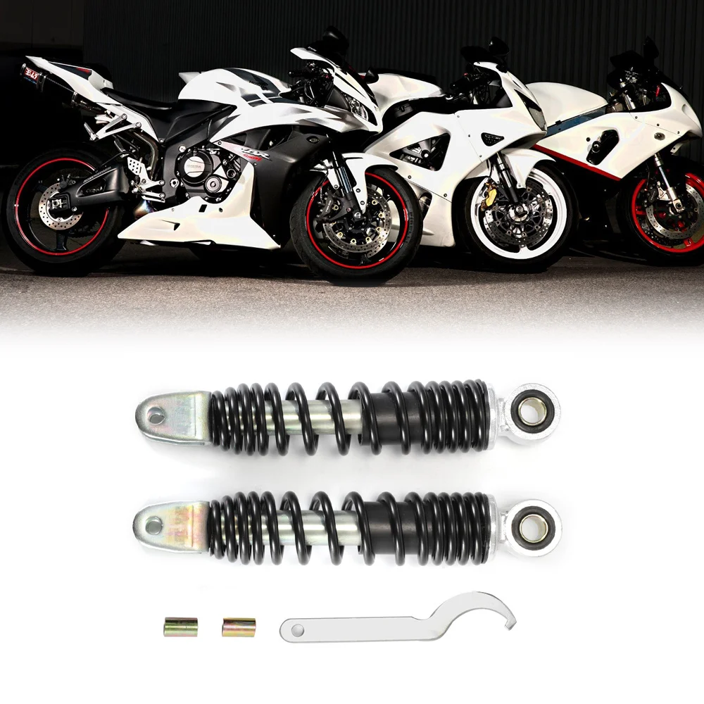 195mm 7.68" 12mm Hole Silver Fork Gas Motorcycle Off-Road Moto Dirt Bike Rear Front Shock Absorber Suspension Protector D15
195mm 7.68" 12mm Hole Silver Fork Gas Motorcycle Off-Road Moto Dirt Bike Rear Front Shock Absorber Suspension Protector D15