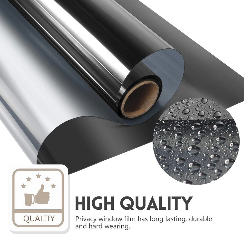 Window Film One Way Mirror Silver Insulation Stickers Privacy Anti-UV Heat Control Reflective Glass Tint Film Home Decoration
Window Film One Way Mirror Silver Insulation Stickers Privacy Anti-UV Heat Control Reflective Glass Tint Film Home Decoration