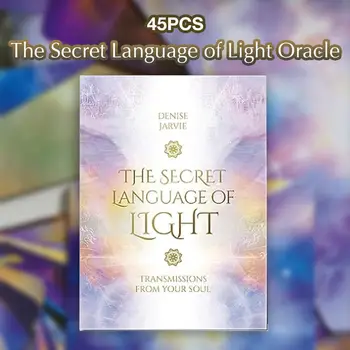 45 PCS The Secret Language Of Light Oracle Tarot Card Board Game Cards Fun Game Family Friends Entertainment Table Games Cards
45 PCS The Secret Language Of Light Oracle Tarot Card Board Game Cards Fun Game Family Friends Entertainment Table Games Cards