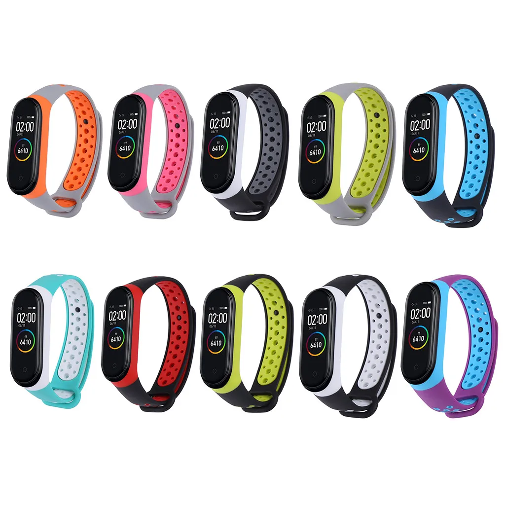 Ремешок MNYCXEN для наручных часов mi band 4 сменный спортивный браслет из ТПЭ Xiaomi Mi Band