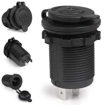 2018 New Universal 1pc Cigarette Lighter Socket 12V Waterproof Car Boat Motorcycle Cigarette Lighter Sockets Power Plug Outlet
2018 New Universal 1pc Cigarette Lighter Socket 12V Waterproof Car Boat Motorcycle Cigarette Lighter Sockets Power Plug Outlet