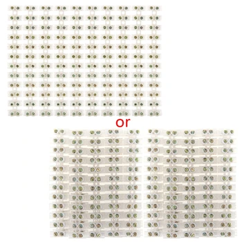 Screw Terminal Barrier Connector 10pcs Electrical Wire Connection 12Position Barrier Terminal Strip Block 3A
Screw Terminal Barrier Connector 10pcs Electrical Wire Connection 12Position Barrier Terminal Strip Block 3A