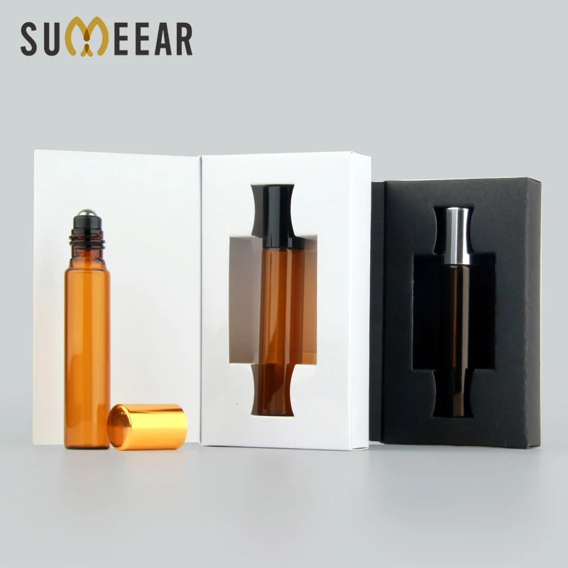 50 PCS/lot 10ml amber Glass Mini Perfume Bottle Packing box Roll On Essential Oil Vial Empty Perfume Sample Bottle
50 PCS/lot 10ml amber Glass Mini Perfume Bottle Packing box Roll On Essential Oil Vial Empty Perfume Sample Bottle