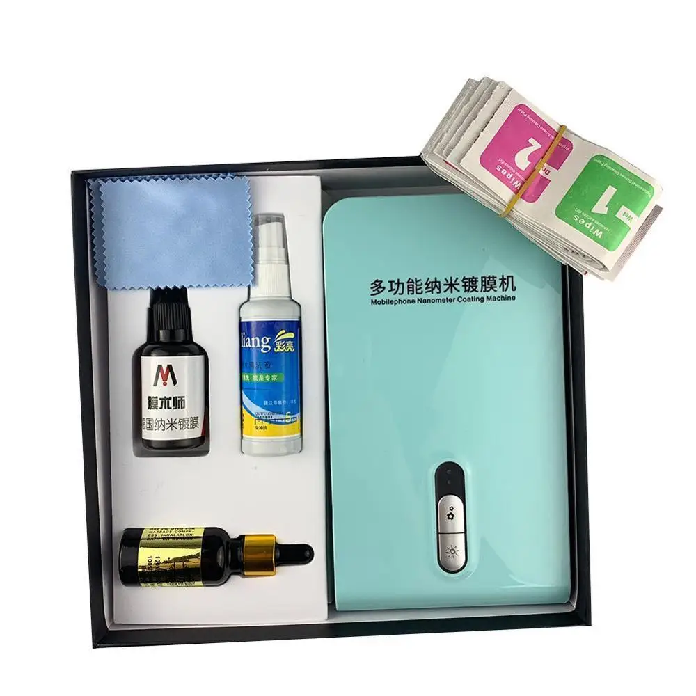 Multi Function Nano Coating Machine Mobile Phone Liquid Machine Film Screen Coating UV Sterilizer Applicator Tempered Prote R2B2
Multi Function Nano Coating Machine Mobile Phone Liquid Machine Film Screen Coating UV Sterilizer Applicator Tempered Prote R2B2