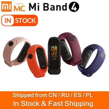 Original Xiaomi Mi Band 4 Smart Bracelet 3 Color AMOLED Screen Heart Rate Fitness Bluetooth 5.0 Sport 50ATM Waterproof SmartBand
Original Xiaomi Mi Band 4 Smart Bracelet 3 Color AMOLED Screen Heart Rate Fitness Bluetooth 5.0 Sport 50ATM Waterproof SmartBand