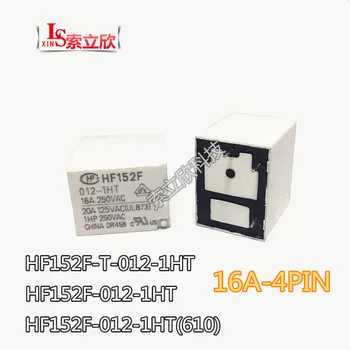 10pcs/lot NEW Relay HF152F-012-1HT HF152F-T-012-1ht HF152F 012 1ht(610) 16A /20A12VDC 12V A set of normally open 4PIN 250VAC
10pcs/lot NEW Relay HF152F-012-1HT HF152F-T-012-1ht HF152F 012 1ht(610) 16A /20A12VDC 12V A set of normally open 4PIN 250VAC