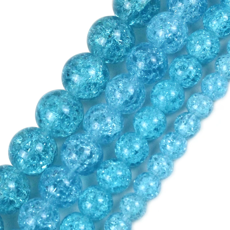 Natural Dark Blue Cracked Crystal Round Loose Stone Beads For Jewelry Making 15inch/strand 6/8/10/12mm Pick Size Wholesale
Natural Dark Blue Cracked Crystal Round Loose Stone Beads For Jewelry Making 15inch/strand 6/8/10/12mm Pick Size Wholesale