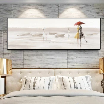 Abstract White Sea Beach Couple Playing Umbrella Romantic Landscape Canvas Painting Posters and Prints Wall Art Picture Decor
Abstract White Sea Beach Couple Playing Umbrella Romantic Landscape Canvas Painting Posters and Prints Wall Art Picture Decor