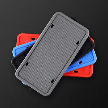 Universal Rust-Proof Silicone License Plate Frame Scratch-Resistant Durable Protection Car License Cover Cadre Silicone Holder
Universal Rust-Proof Silicone License Plate Frame Scratch-Resistant Durable Protection Car License Cover Cadre Silicone Holder