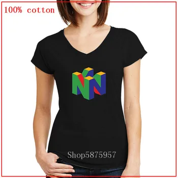 v neck female Hot Summer newest fashion Nintendo 64 Soft Cotton High Quality young woman blouse female v neck t shirt for women
v neck female Hot Summer newest fashion Nintendo 64 Soft Cotton High Quality young woman blouse female v neck t shirt for women