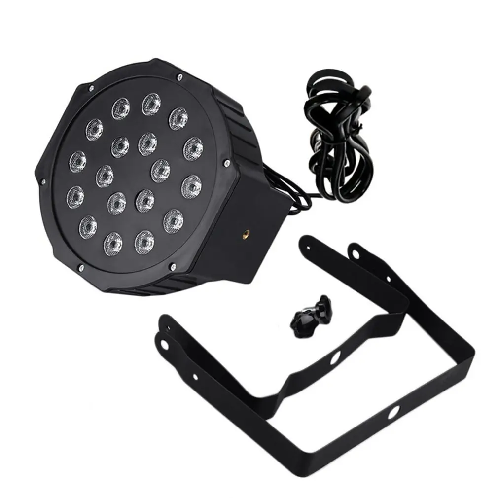 Professional LED Stage Lights 18 LED RGB PAR DMX Stage Lighting Effect DMX512 Master-Slave Flat for DJ Disco Party KTV
Professional LED Stage Lights 18 LED RGB PAR DMX Stage Lighting Effect DMX512 Master-Slave Flat for DJ Disco Party KTV